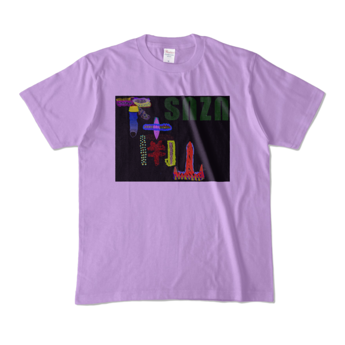 カラーTシャツ - M - ライトパープル (淡色)