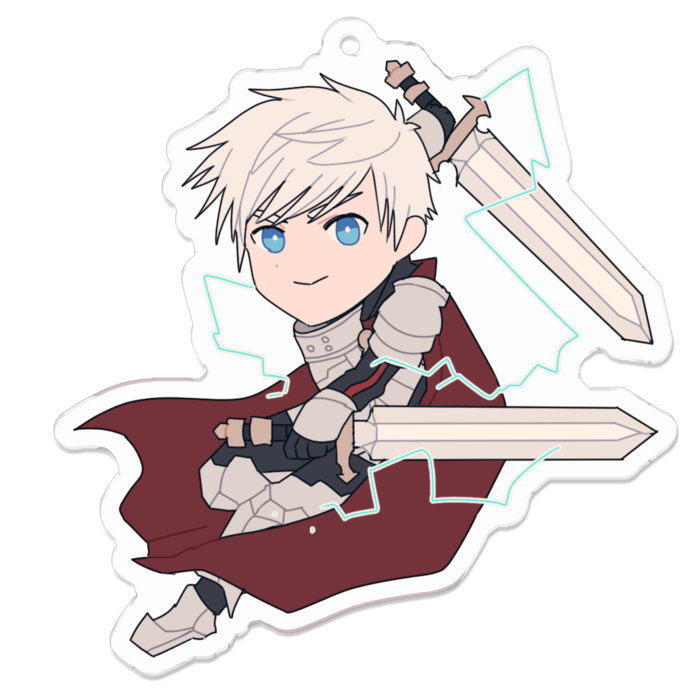 アクリルキーホルダー - 70 x 70 (mm)