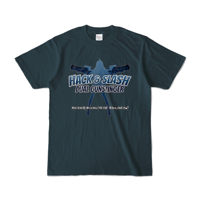 カラーTシャツ - S - デニム (濃色)