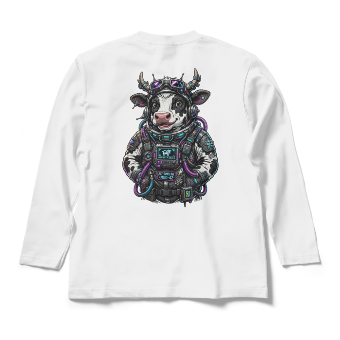 ロングスリーブTシャツ - M - ホワイト(1)