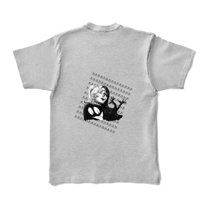カラーTシャツ - XL - 杢グレー （濃色）