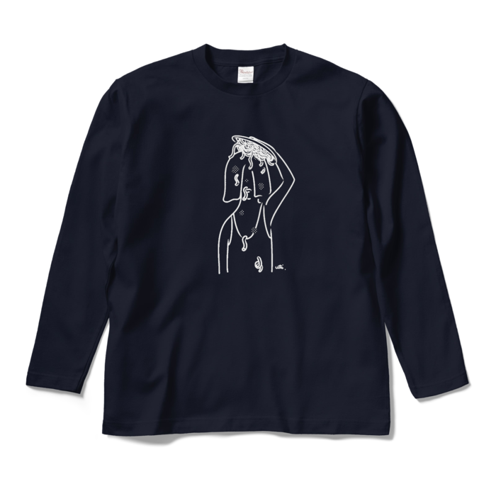 ロングスリーブTシャツ - M - ネイビー