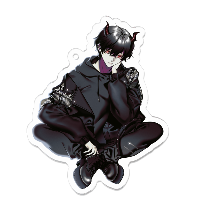 アクリルキーホルダー - 70 x 70 (mm)