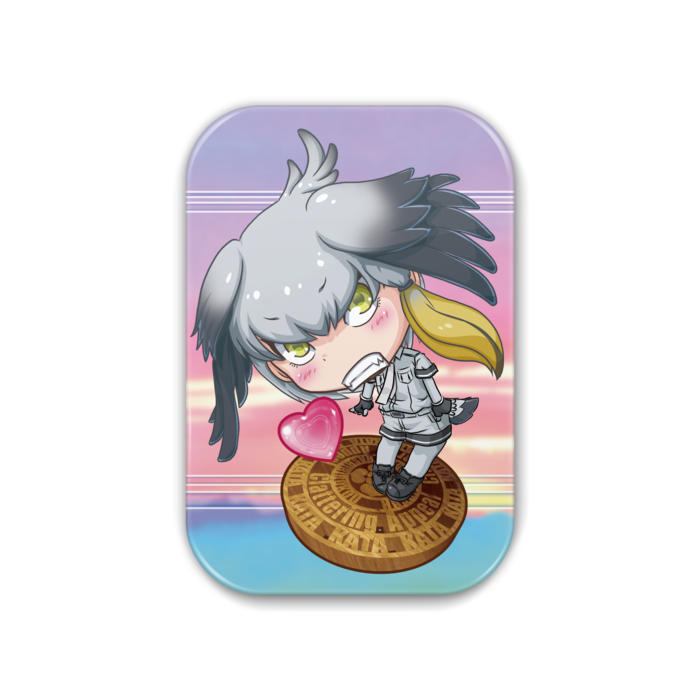 缶バッジ - 角丸 51x76mm