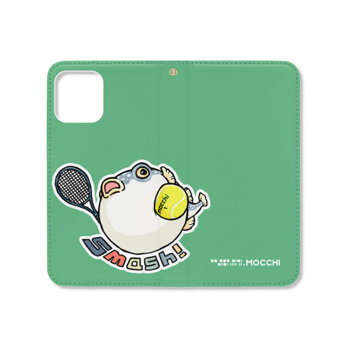 手帳型iPhoneケース（ベルトなし） - iPhone12 / 12 Pro - ストラップ穴 あり