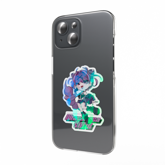 ホログラムスマホステッカー - 縦