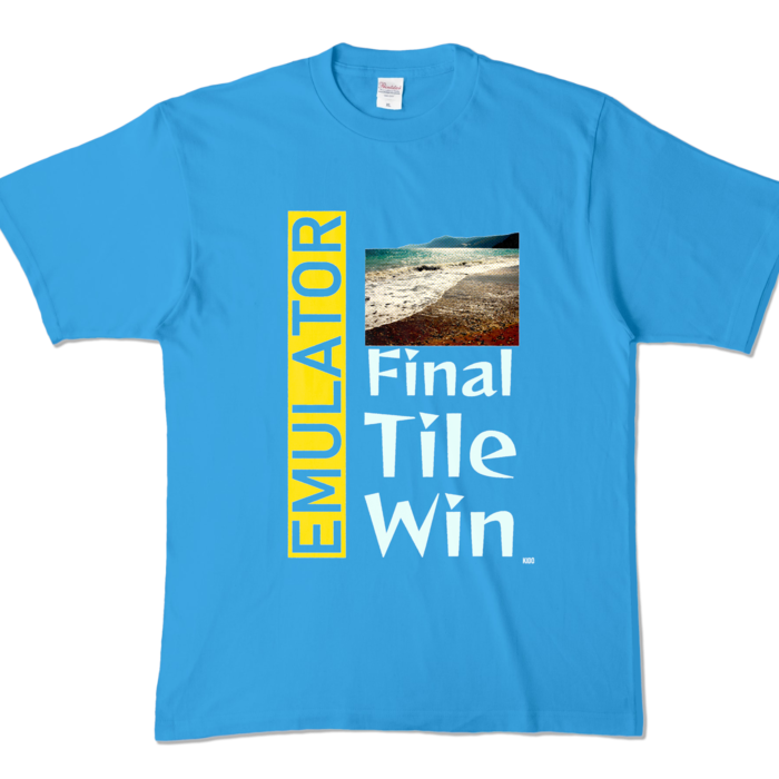 カラーTシャツ - XL - ターコイズ (濃色)