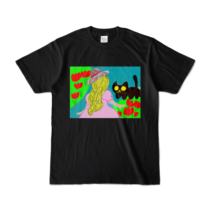 カラーTシャツ - S - ブラック (濃色)