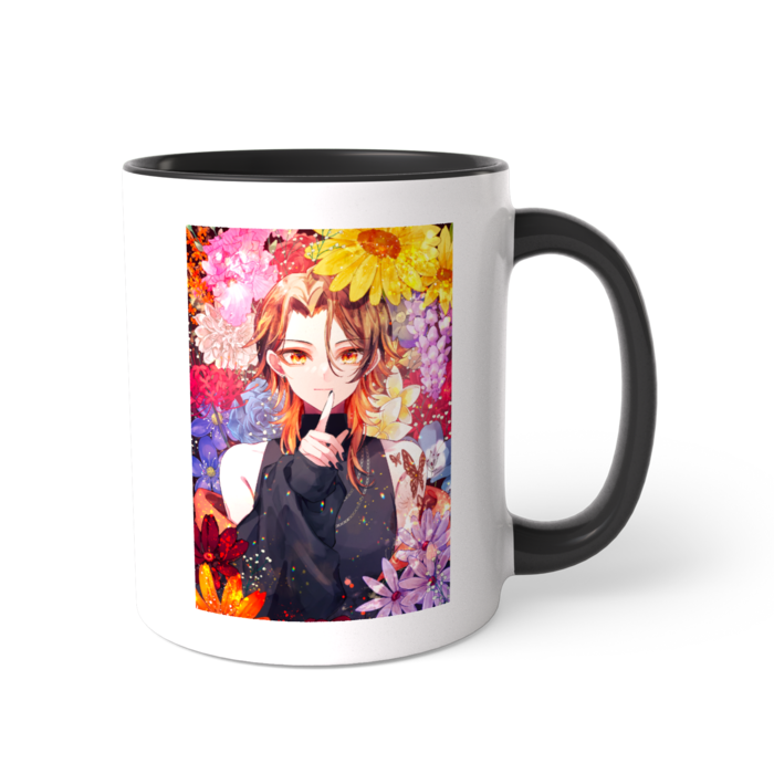 ツートンカラーマグカップ - 直径 8.2cm / 高さ 9.5cm