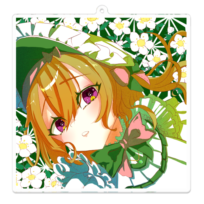 アクリルキーホルダー - 100 x 100 (mm)