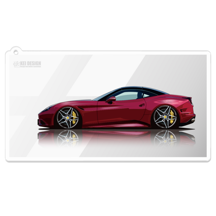 アクリルキーホルダー - 100 x 100 (mm)