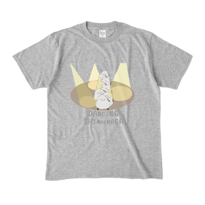 カラーTシャツ - M - 杢グレー (濃色)