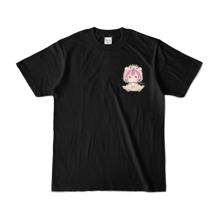 カラーTシャツ - S - ブラック (濃色)