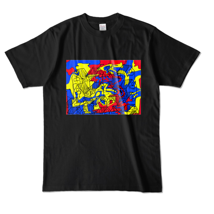 カラーTシャツ - L - ブラック (濃色)