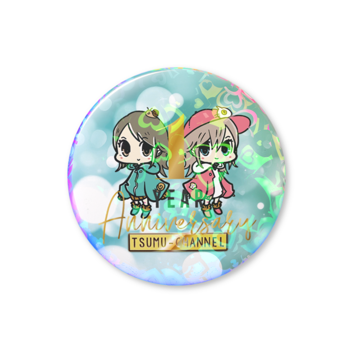 ホログラム缶バッジ - 56mm