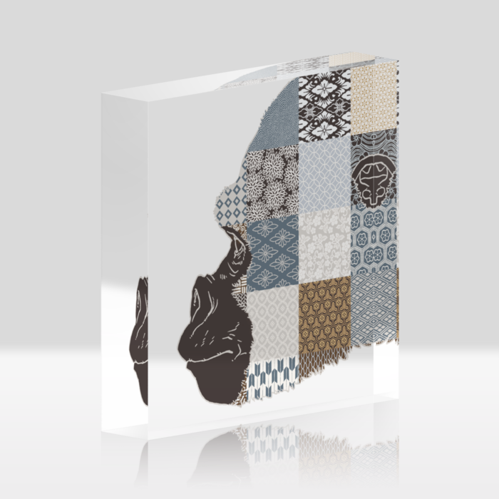 アクリルブロック - 100x100mm