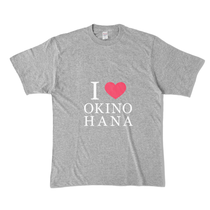 カラーTシャツ - XL - 杢グレー (濃色)(1)