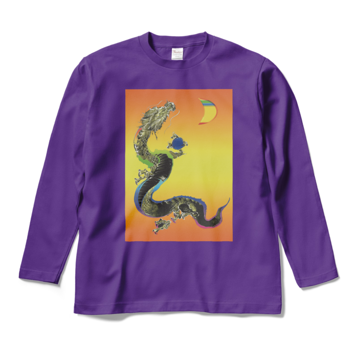 ロングスリーブTシャツ - M - パープル