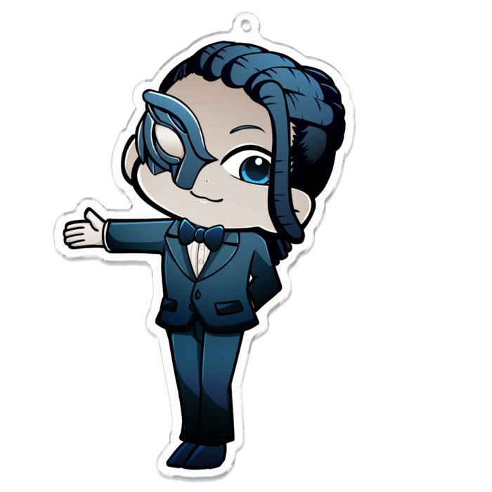 アクリルキーホルダー - 100 x 100 (mm)