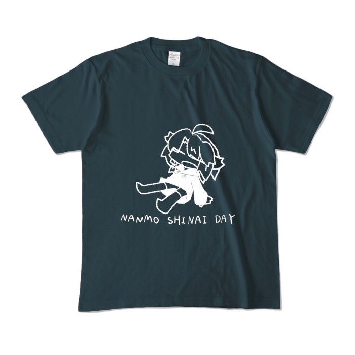 カラーTシャツ - M - デニム (濃色)