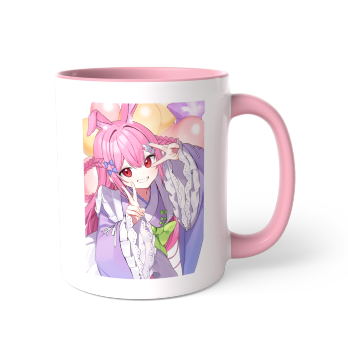 ツートンカラーマグカップ - 直径 8.2cm / 高さ 9.5cm