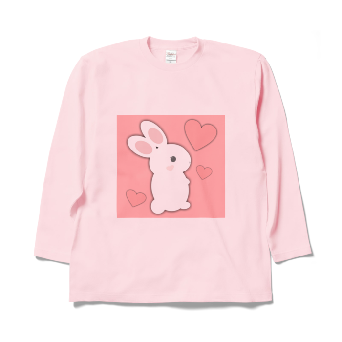 ロングスリーブTシャツ - XL - ライトピンク