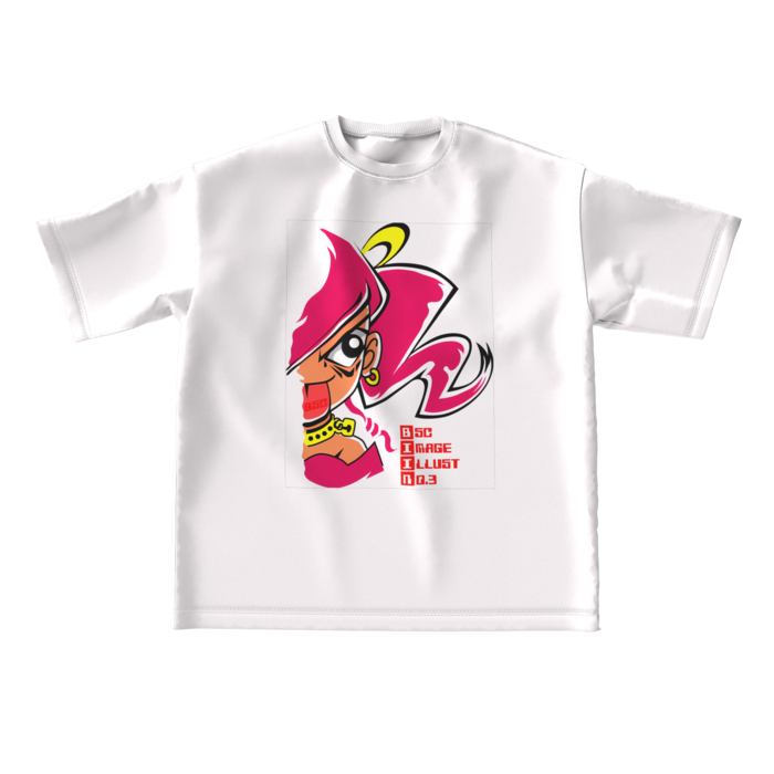 ビッグシルエットTシャツ - L - 正面