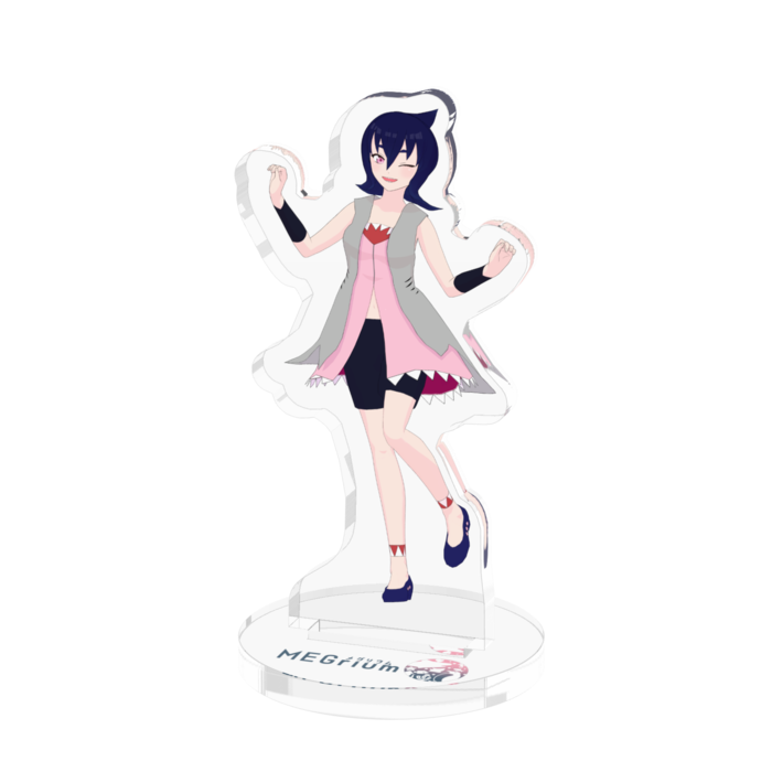 大歯メグ【サメドレス】 - 50x50mm