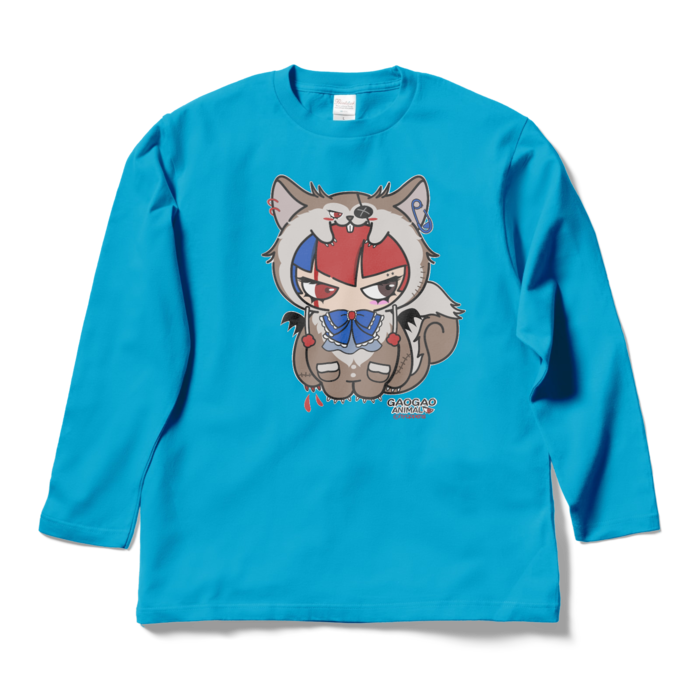 ロングスリーブTシャツ - L - ターコイズ