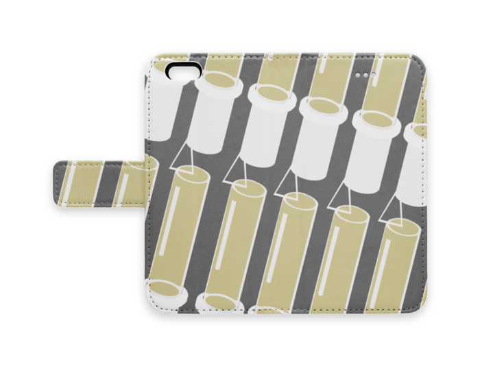 手帳型iPhoneケース - iPhone 6 / 6s - ストラップ穴 なし