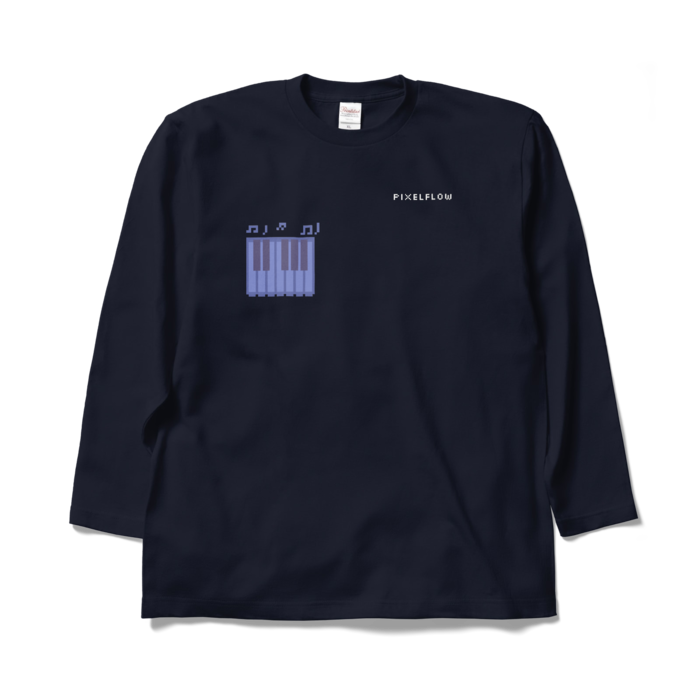 ロングスリーブTシャツ - XL - ネイビー