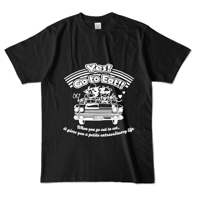 カラーTシャツ - L - ブラック (濃色)