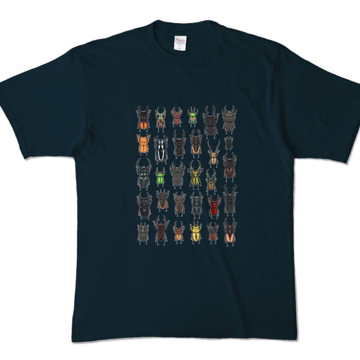 カラーTシャツ - XL - ネイビー (濃色)