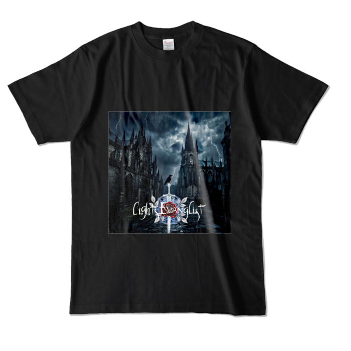 カラーTシャツ - L - ブラック (濃色)