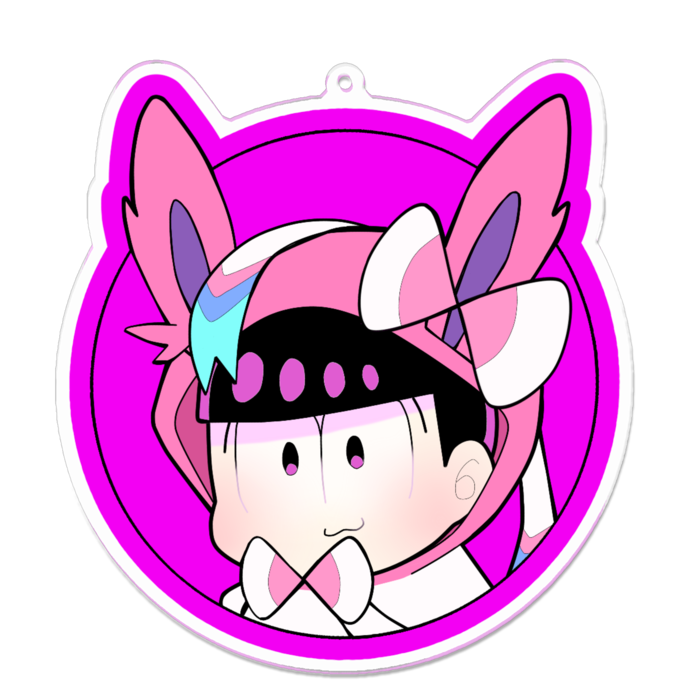 アクリルキーホルダー - 100 x 100 (mm)