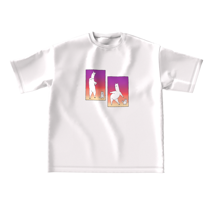 ビッグシルエットTシャツ - L - 正面