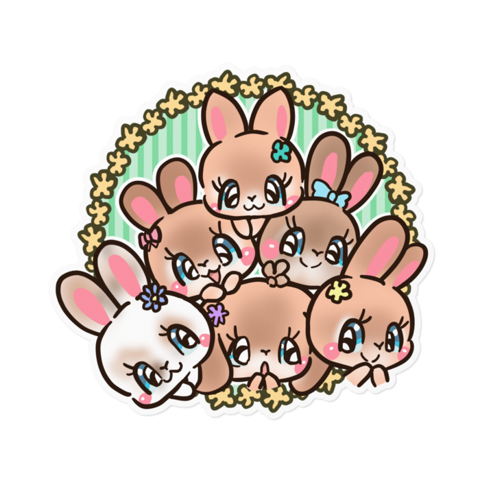 ステッカー - 160 x 160 (mm)