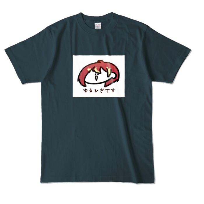 カラーTシャツ - L - デニム (濃色)