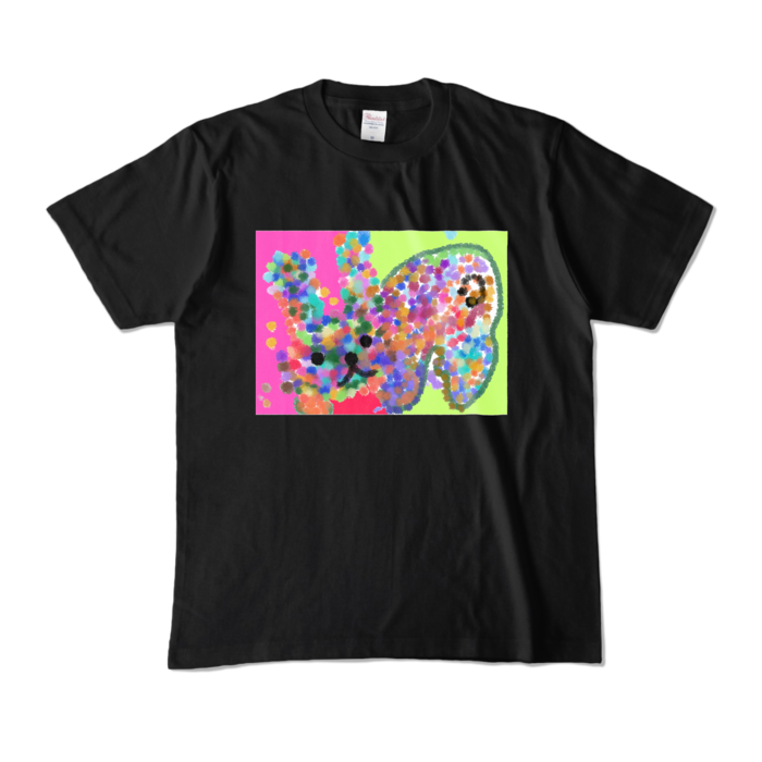 カラーTシャツ - M - ブラック (濃色)