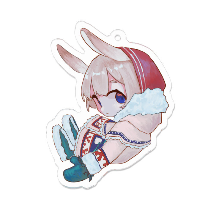 アクリルキーホルダー - 70 x 70 (mm)