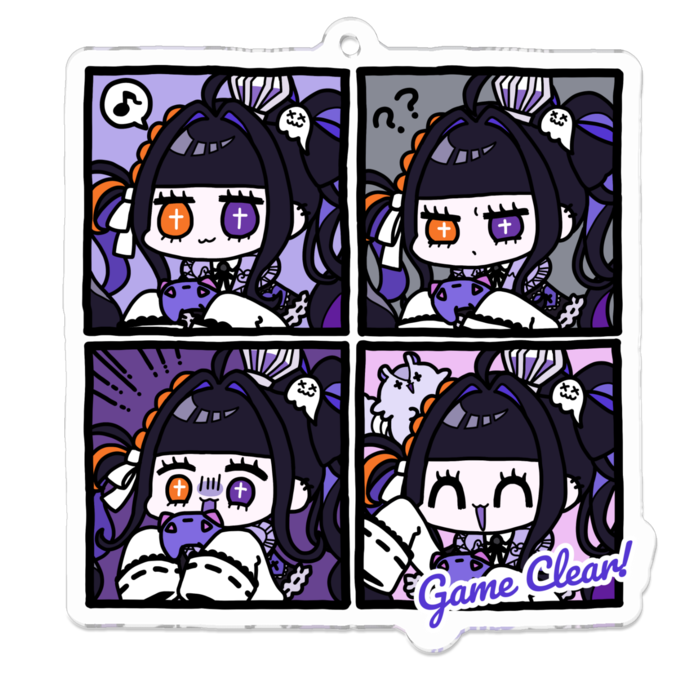 アクリルキーホルダー - 70 x 70 (mm)