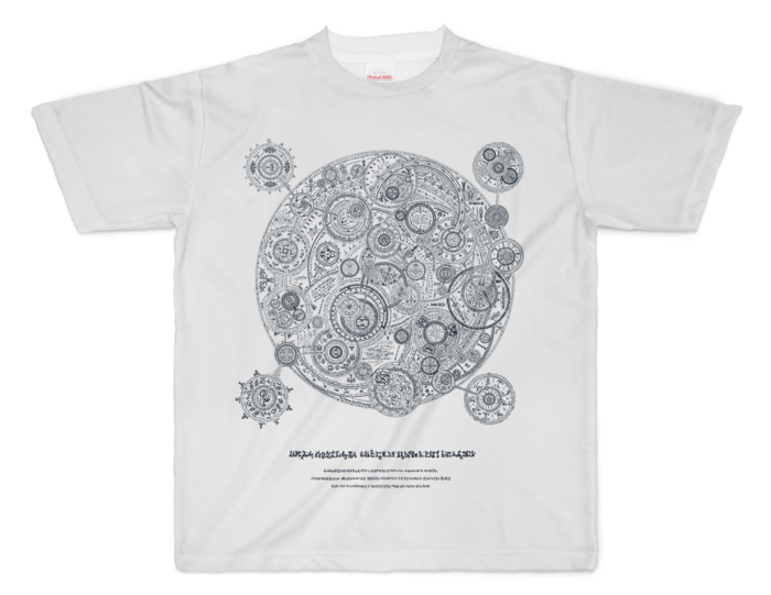 フルグラフィックTシャツ - XL - 正面印刷のみ