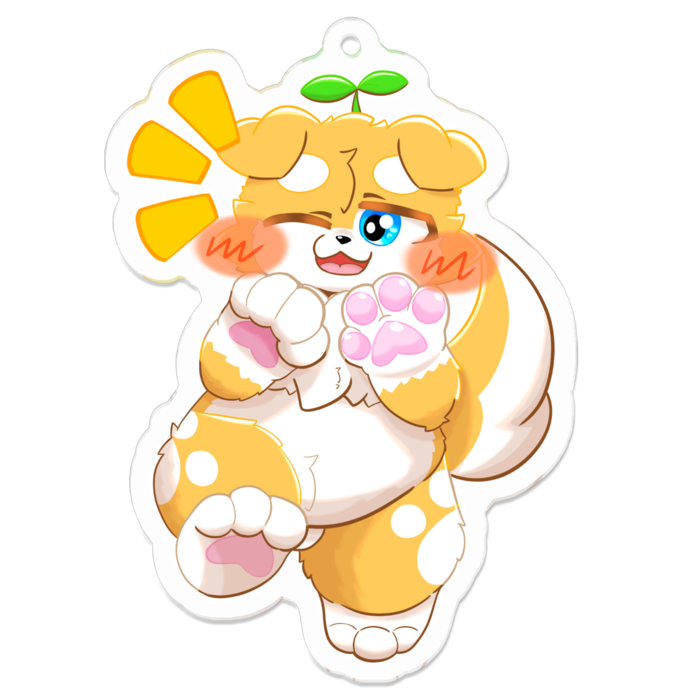 アクリルキーホルダー - 70 x 70 (mm)