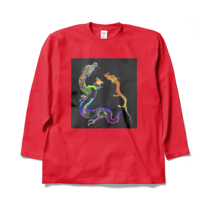 ロングスリーブTシャツ - XL - レッド