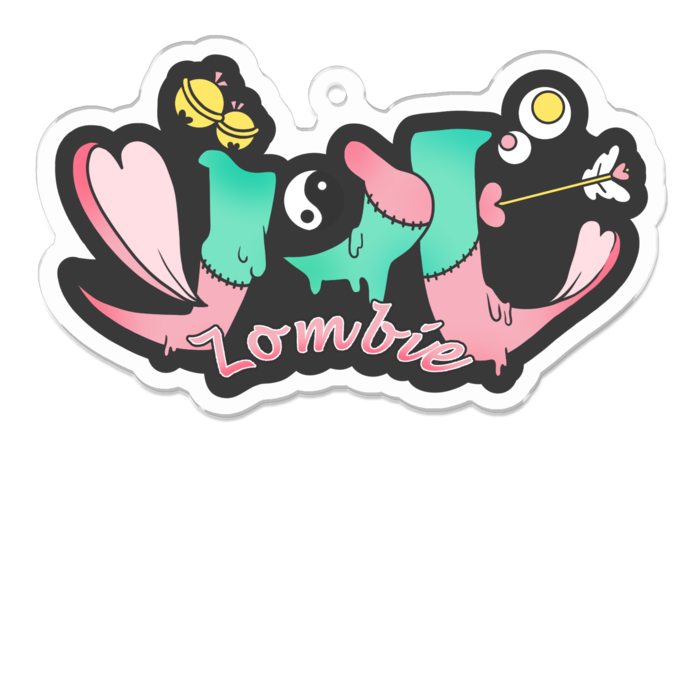 アクリルキーホルダー - 70 x 70 (mm)