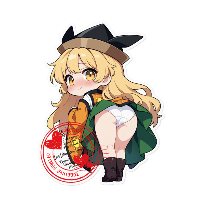 ステッカー - 160 x 160 (mm)