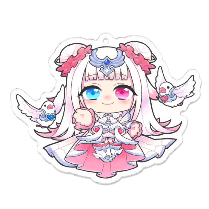 アクリルキーホルダー - 70 x 70 (mm)【通常】