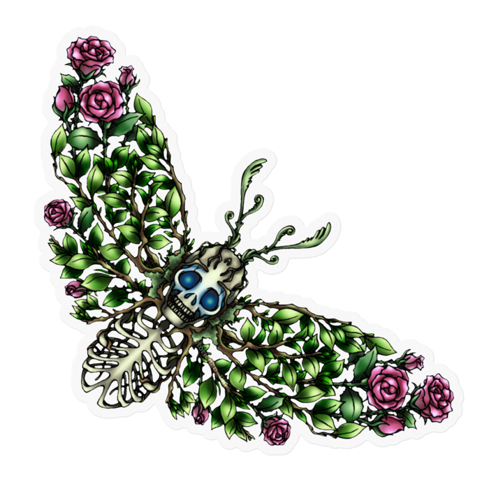 ピンク　ー　クリア／100 x 100㍉