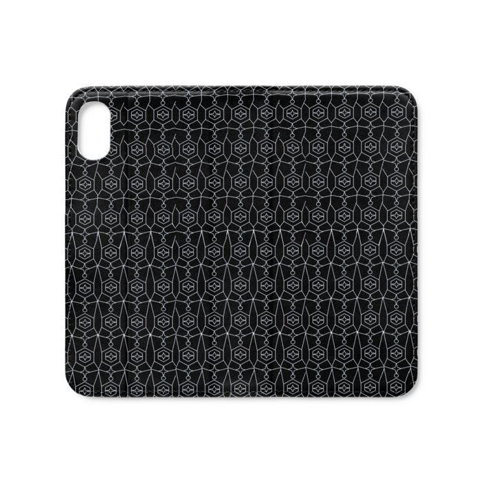 手帳型iPhoneケース（ベルトなし） - iPhone XS / X - ストラップ穴 なし