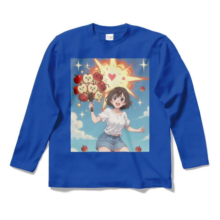 ロングスリーブTシャツ - S - ロイヤルブルー